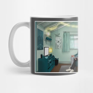 Nick and Charlie - heartstopper nick’s bedroom drawing Mug